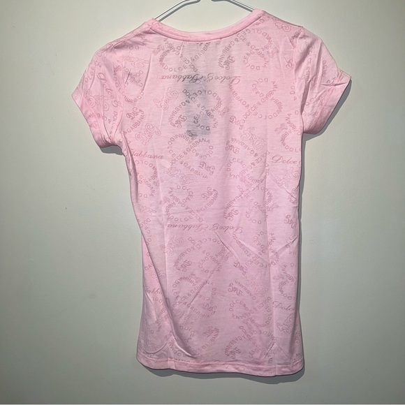 Dolce & Gabbana Pink Women's Top - Picture 3 of 4